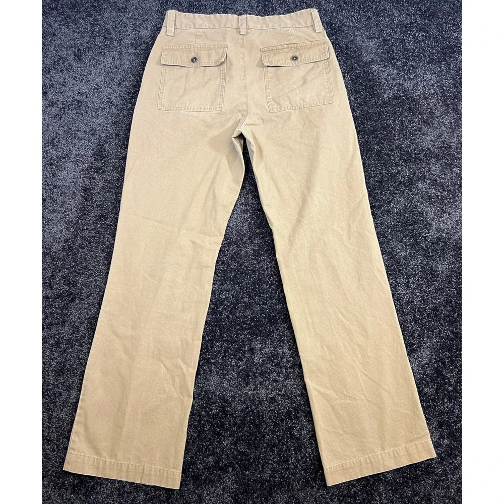 Banana Republic Men's Khaki Pants Cotton Casual‎ Straight Leg Trousers 30x32
